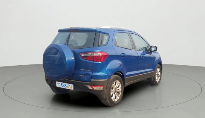 2014 Ford Ecosport TITANIUM 1.5L DIESEL, Diesel, Manual, 1,13,531 km, Right Back Diagonal