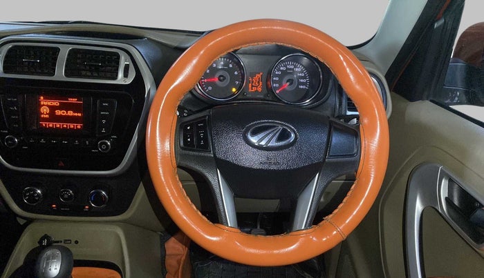 2015 Mahindra TUV300 T8, Diesel, Manual, 93,126 km, Steering Wheel Close Up