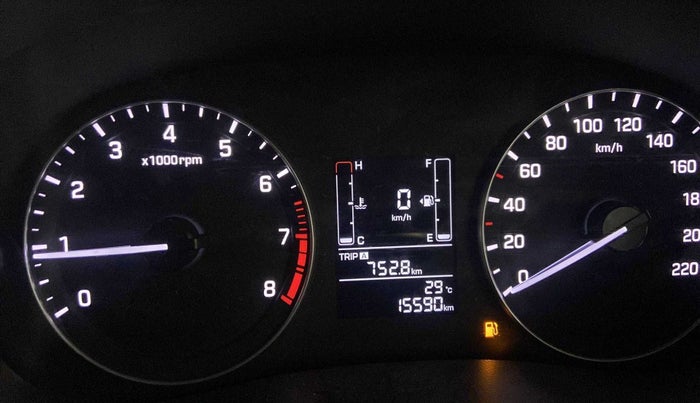 2019 Hyundai Creta SX 1.6 PETROL, Petrol, Manual, 15,589 km, Odometer Image