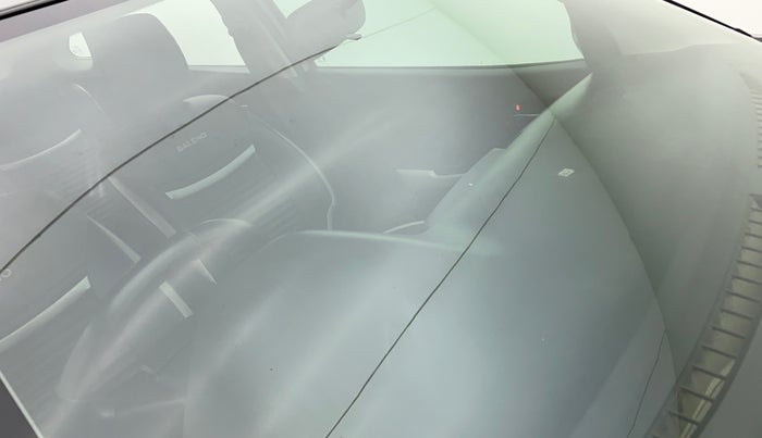 2017 Maruti Baleno DELTA PETROL 1.2, Petrol, Manual, 53,372 km, Front windshield - Minor spot on windshield