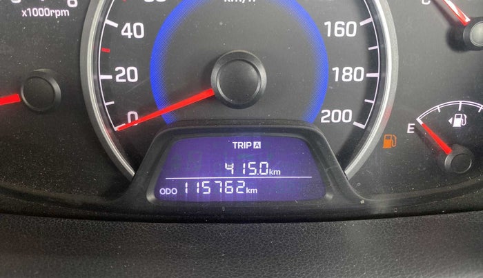 2016 Hyundai Grand i10 SPORTZ 1.2 KAPPA VTVT, Petrol, Manual, 1,15,758 km, Odometer Image