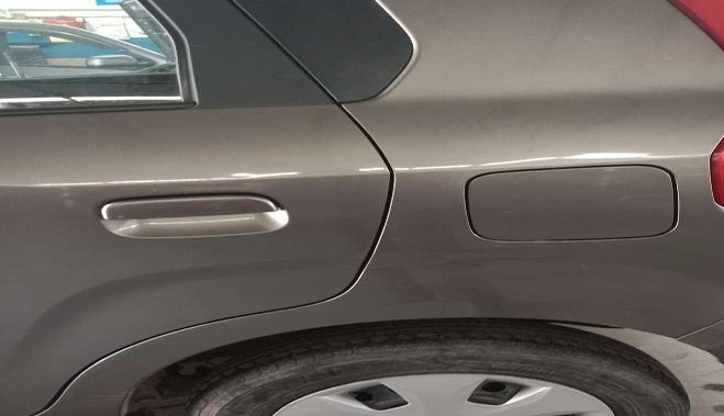 2019 Maruti New Wagon-R VXI 1.2, Petrol, Manual, 46,895 km, Left quarter panel - Minor scratches