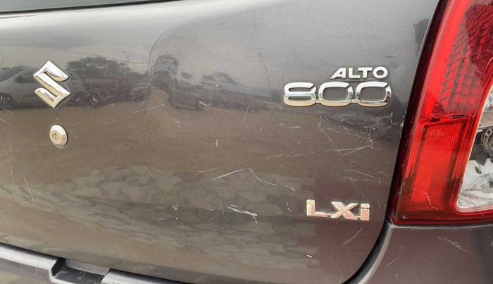 2013 Maruti Alto 800 LXI, Petrol, Manual, 59,903 km, Dicky (Boot door) - Minor scratches