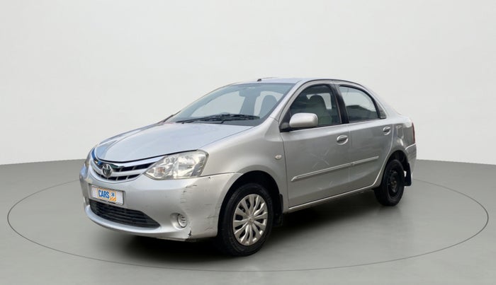 2011 Toyota Etios G, Petrol, Manual, 60,615 km, Left Front Diagonal