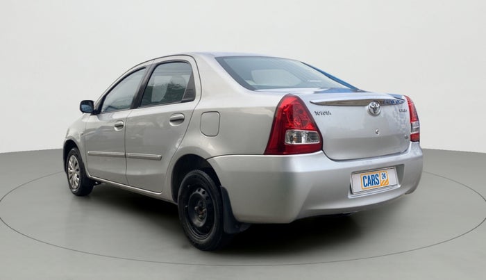 2011 Toyota Etios G, Petrol, Manual, 60,615 km, Left Back Diagonal
