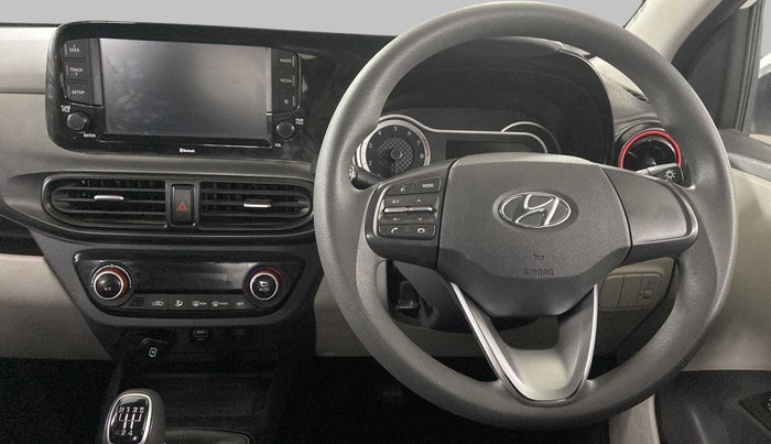 2021 Hyundai AURA SX+ 1.0 TURBO GDI MT, Petrol, Manual, 13,621 km, Steering Wheel Close Up