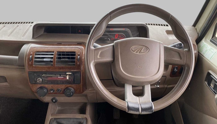 2014 Mahindra Bolero SLX BS IV, Diesel, Manual, 46,998 km, Steering Wheel Close Up