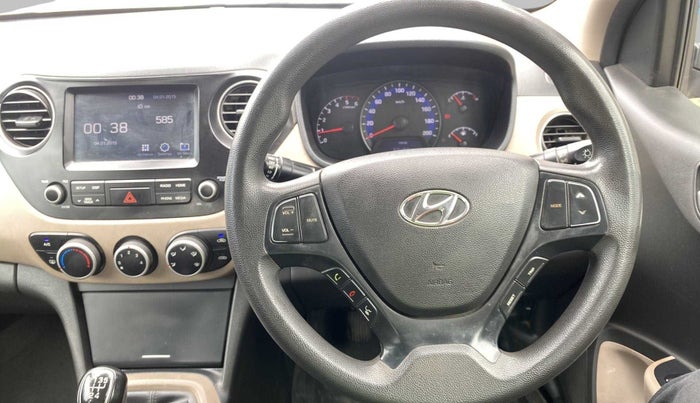 2018 Hyundai Xcent SX 1.2 CRDI, Diesel, Manual, 1,02,000 km, Steering Wheel Close Up