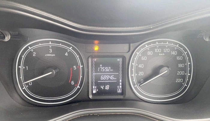 2016 Maruti Vitara Brezza LDI, Diesel, Manual, 68,943 km, Odometer Image