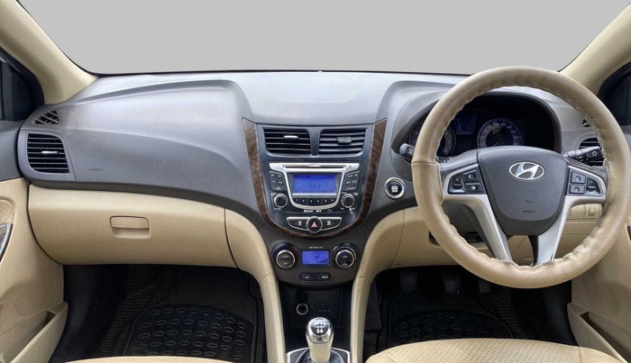 2011 Hyundai Verna FLUIDIC 1.6 VTVT SX OPT, Petrol, Manual, 1,17,246 km, Dashboard