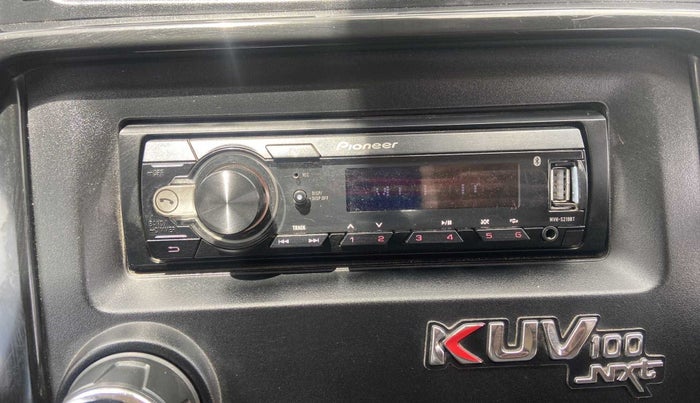 2018 Mahindra KUV 100 NXT K4+ P 6 STR, Petrol, Manual, 27,162 km, Infotainment system - Rear speakers missing / not working