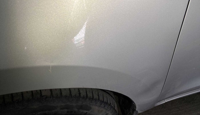 2018 Maruti Dzire VXI, Petrol, Manual, 37,741 km, Left fender - Circle - Paint ok & Dent >4 inch(On criase Line)