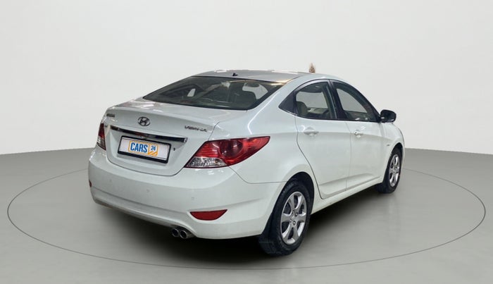 2013 Hyundai Verna FLUIDIC 1.6 VTVT EX, Petrol, Manual, 58,292 km, Right Back Diagonal