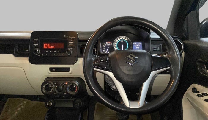 2017 Maruti IGNIS ZETA 1.2 AMT DUAL TONE, Petrol, Automatic, 67,242 km, Steering Wheel Close Up