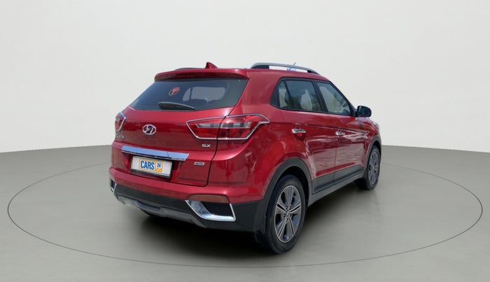 2016 Hyundai Creta SX PLUS AT 1.6 DIESEL, Diesel, Automatic, 58,442 km, Right Back Diagonal
