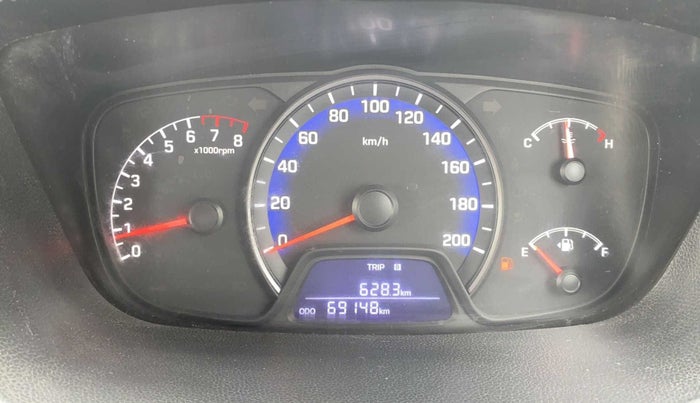 2018 Hyundai Xcent E+, CNG, Manual, 69,145 km, Odometer Image