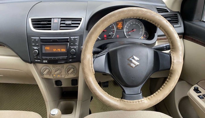 2015 Maruti Swift Dzire VXI, Petrol, Manual, 38,338 km, Steering Wheel Close Up