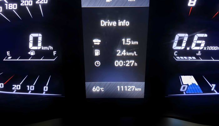 2020 Hyundai Verna SX 1.5 VTVT, Petrol, Manual, 11,125 km, Odometer Image