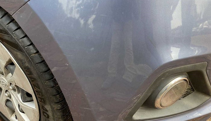 2015 Hyundai Xcent S 1.2, Petrol, Manual, 1,00,831 km, Front bumper - Minor scratches