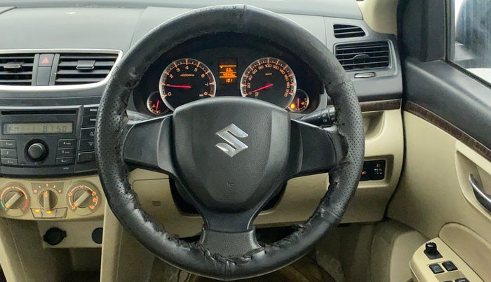 2014 Maruti Swift Dzire VXI, Petrol, Manual, 49,607 km, Steering Wheel Close Up