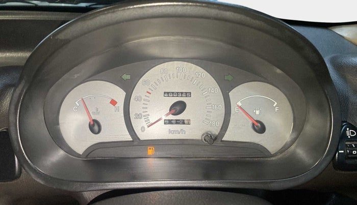 2011 Hyundai Santro Xing GL, Petrol, Manual, 1,00,353 km, Odometer Image
