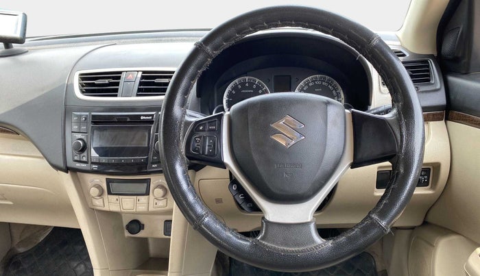2015 Maruti Swift Dzire ZXI, Petrol, Manual, 32,193 km, Steering Wheel Close Up