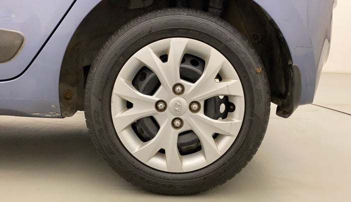2015 Hyundai Grand i10 SPORTZ 1.2 KAPPA VTVT, Petrol, Manual, 46,867 km, Left Rear Wheel