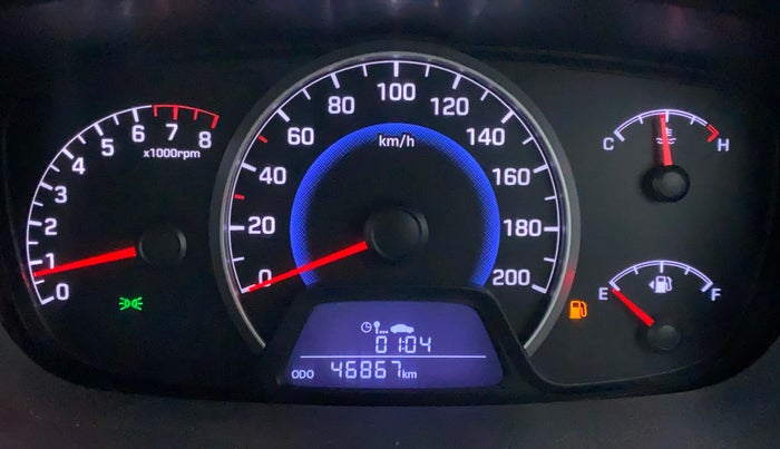 2015 Hyundai Grand i10 SPORTZ 1.2 KAPPA VTVT, Petrol, Manual, 46,867 km, Odometer Image