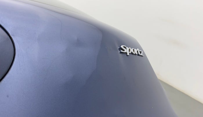 2015 Hyundai Grand i10 SPORTZ 1.2 KAPPA VTVT, Petrol, Manual, 46,867 km, Dicky (Boot door) - Slightly dented