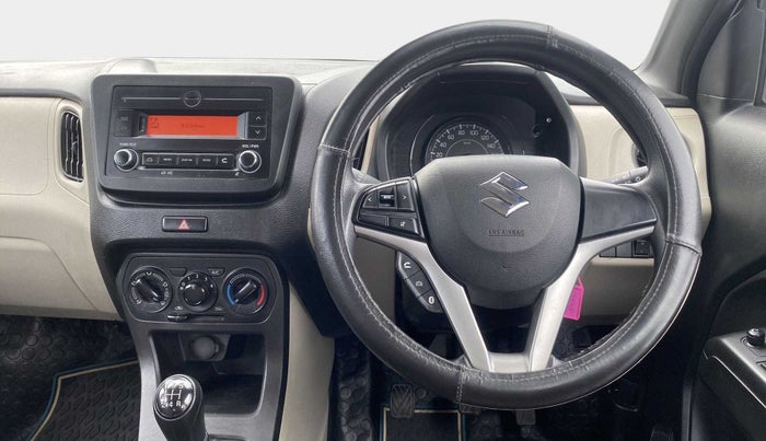 2019 Maruti New Wagon-R VXI 1.2, Petrol, Manual, 54,490 km, Steering Wheel Close Up