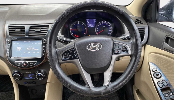 2016 Hyundai Verna 1.6 CRDI SX, Diesel, Manual, 57,406 km, Steering Wheel Close Up