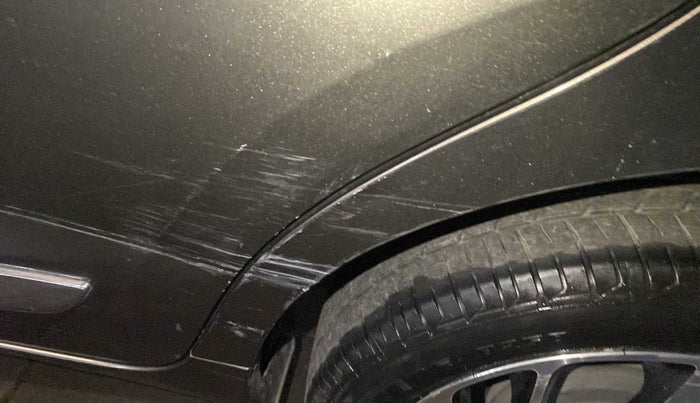 2019 Toyota Glanza V CVT, Petrol, Automatic, 63,600 km, Left quarter panel - Slightly dented