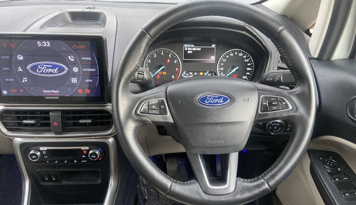 2020 Ford Ecosport TITANIUM + 1.5L PETROL, Petrol, Manual, 14,618 km, Steering Wheel Close Up
