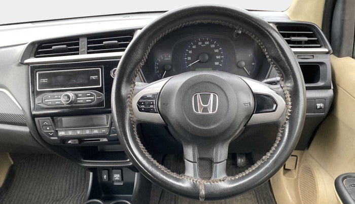 2017 Honda Brio S MT, Petrol, Manual, 40,094 km, Steering Wheel Close Up