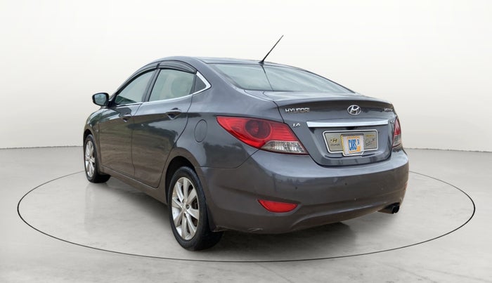2013 Hyundai Verna FLUIDIC 1.6 CRDI SX, Diesel, Manual, 1,23,968 km, Left Back Diagonal