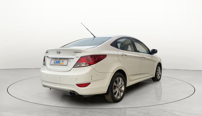 2013 Hyundai Verna FLUIDIC 1.6 CRDI SX, Diesel, Manual, 1,22,604 km, Right Back Diagonal