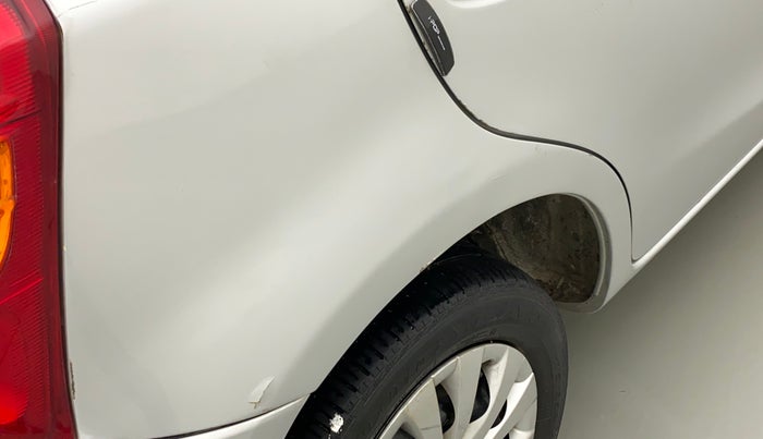 2011 Toyota Etios G, Petrol, Manual, 73,333 km, Right quarter panel - Paint has minor damage