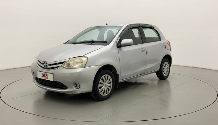 2011 Toyota Etios G, Petrol, Manual, 73,333 km, Left Front Diagonal