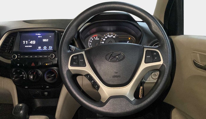 2018 Hyundai NEW SANTRO SPORTZ MT, Petrol, Manual, 12,691 km, Steering Wheel Close Up