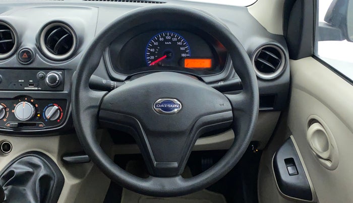 2016 Datsun Go Plus T, CNG, Manual, 53,309 km, Steering Wheel Close Up