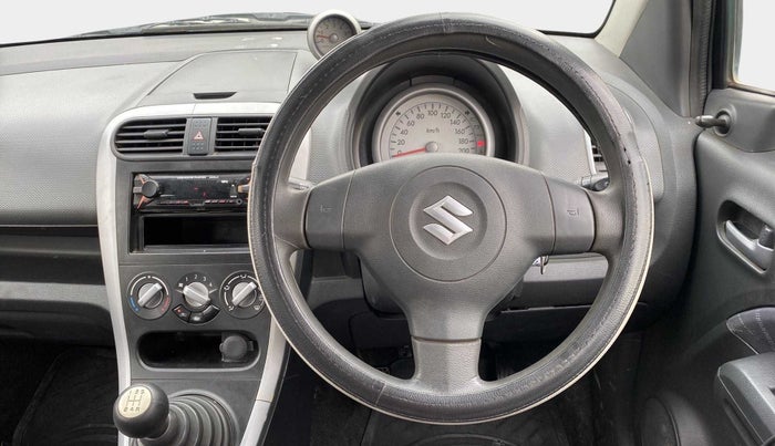 2011 Maruti Ritz VXI, Petrol, Manual, 64,449 km, Steering Wheel Close Up