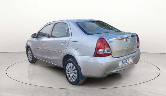 2014 Toyota Etios G, Petrol, Manual, 87,859 km, Left Back Diagonal