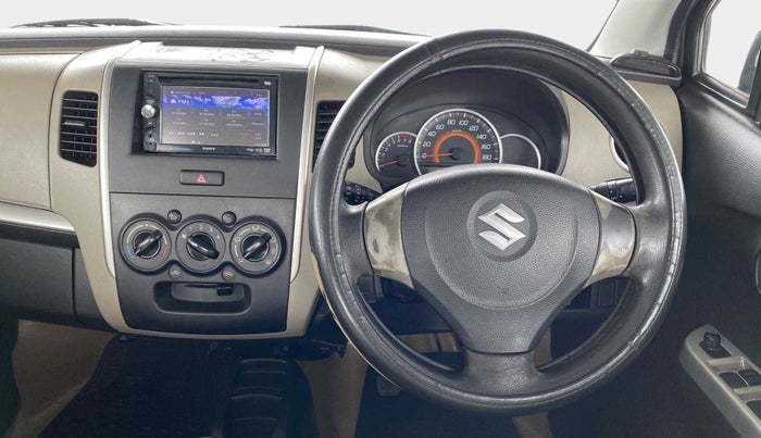2014 Maruti Wagon R 1.0 VXI, Petrol, Manual, 95,273 km, Steering Wheel Close Up
