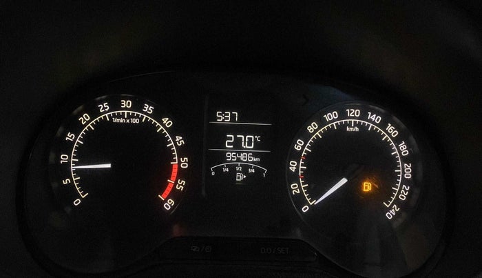 2015 Skoda Rapid 1.5 TDI CR ACTIVE, Diesel, Manual, 95,301 km, Odometer Image
