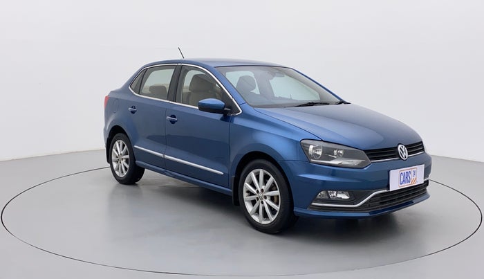2017 Volkswagen Ameo HIGHLINE PLUS 1.5L AT 16 ALLOY, Diesel, Automatic, 49,028 km, Right Front Diagonal
