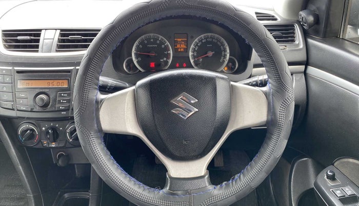 2014 Maruti Swift VXI, Petrol, Manual, 66,174 km, Steering Wheel Close Up