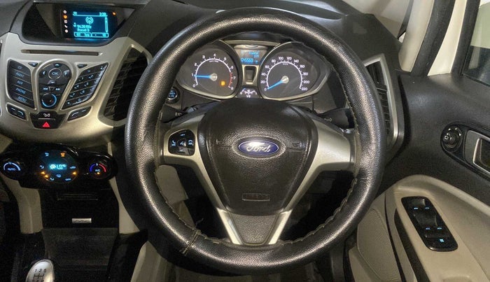 2017 Ford Ecosport TITANIUM 1.5L PETROL, Petrol, Manual, 45,531 km, Steering Wheel Close Up