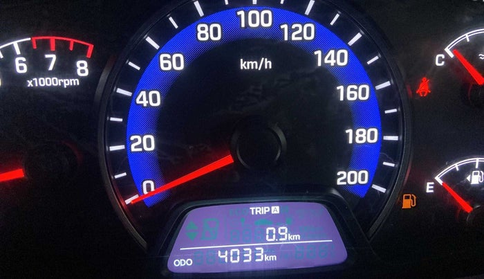 2018 Hyundai Xcent S (O) 1.2, Petrol, Manual, 4,032 km, Odometer Image
