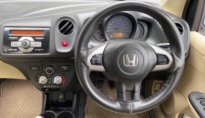 2016 Honda Brio S MT, Petrol, Manual, 70,316 km, Steering Wheel Close Up