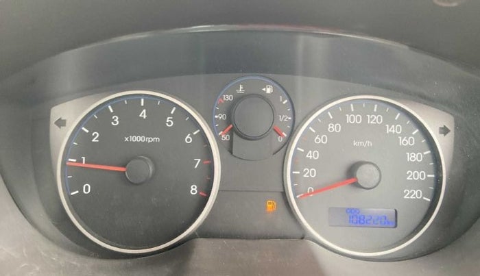 2010 Hyundai i20 MAGNA (O) 1.2, Petrol, Manual, 1,08,398 km, Odometer Image